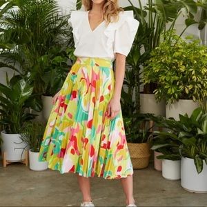 Crosby by Mollie a Burch Daisy Skirt in Taffy Print